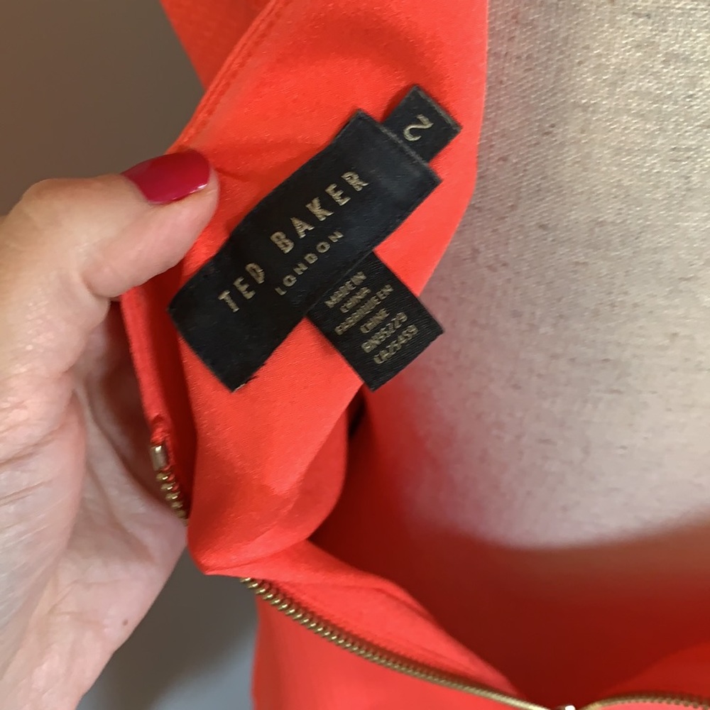 Ted Baker floral dress tropical Daylina - Picture 8 of 10